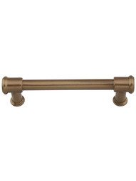 Steam Works Cabinet Pull - 3 3/4 inch Center-to-Center in Brushed Bronze.